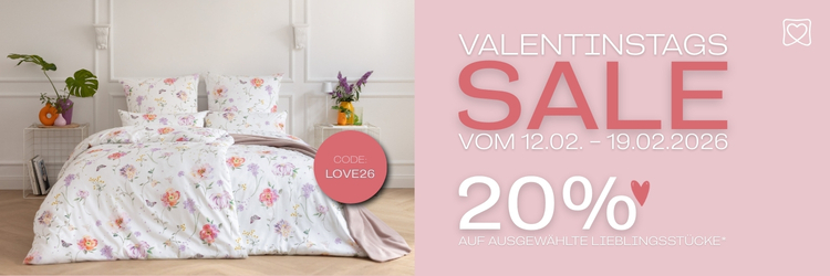 VALENTINSTAGS-SALE 20% | Code: LOVE26 | GÜLTIG bis 19.02.2026 | weitere Infos siehe AGB §13